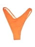 Unbranded Solid Orange Swimsuit Top Size M - photo 2