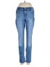 Jordache Solid Blue Jeans Size 16slim - photo 1