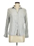 Naggoo Metallic Gray Long Sleeve Button-Down Shirt Size M (estimated) - photo 1