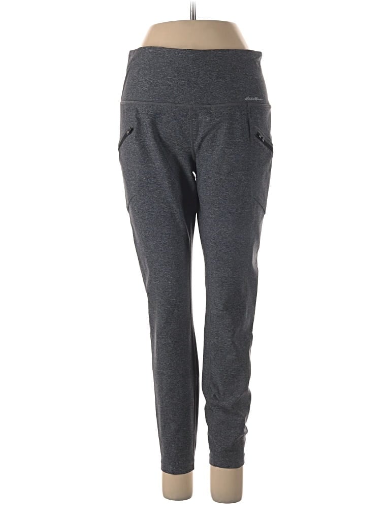 Pre-owned Eddie Bauer Active Pants In Gray