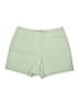 Ann Taylor Solid Green Shorts Size 2 - photo 1