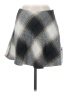 Lulus 100% Polyester Argyle Gray Casual Skirt Size S - photo 1