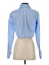 FRAME 100% Cotton Blue Long Sleeve Blouse Size S - photo 2