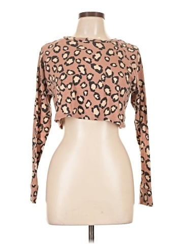 Papaya Long Sleeve T-Shirt (view 1)