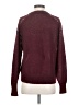 Everlane Solid Burgundy Wool Pullover Sweater Size S - photo 2