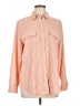 Chico's Color Block Pink Long Sleeve Blouse Size Lg (2) - photo 1