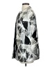 Anne Klein Print Silver Raincoat Size 4 - photo 5