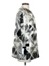 Anne Klein Print Silver Raincoat Size 4 - photo 4