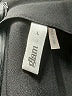Glam Solid Black Cocktail Dress Size L - photo 7