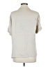 Assorted Brands Metallic Tan Short Sleeve Blouse Size MedEstimated - photo 2