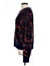 Joie 100% Wool Print Blue Wool Pullover Sweater Size L - photo 5