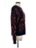 Joie 100% Wool Print Blue Wool Pullover Sweater Size L - photo 4