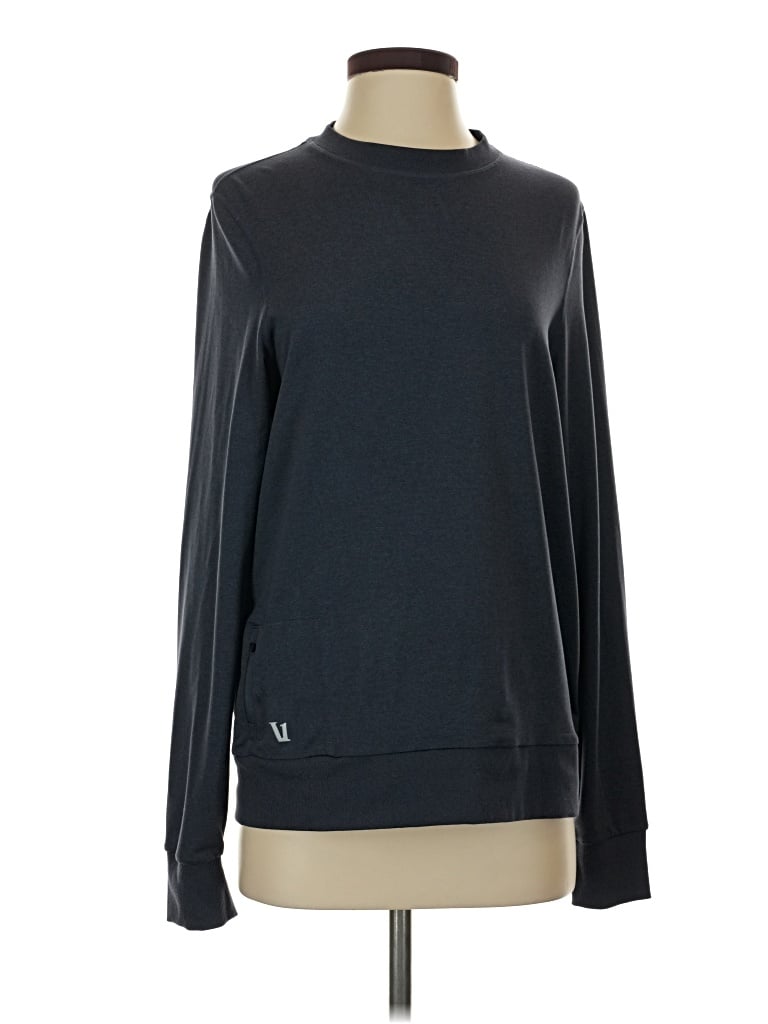 Pre-owned Vuori Long Sleeve T-shirt In Blue