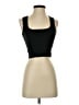 Happily Grey 100% Polyester Black Tank Top Size S - photo 1