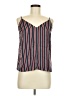 FRAME 100% Viscose Burgundy Sleeveless Top Size M - photo 1