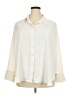H&M 100% Polyester Ivory 3/4 Sleeve Blouse Size XXL - photo 1