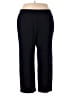 Briggs Solid Black Casual Pants Size 20WS - photo 1