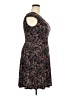 Meri Skye Paisley Black Casual Dress Size 2X - photo 4