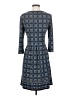 Max Studio Argyle Blue Casual Dress Size S - photo 2