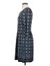 Max Studio Argyle Blue Casual Dress Size S - photo 5