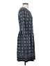 Max Studio Argyle Blue Casual Dress Size S - photo 4