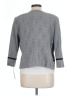 DANILLO 100% Polyester Checkered-gingham Gray Blazer Size 12 - photo 2