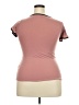 Fleurette Pink Short Sleeve Top Size 2X - photo 2