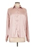 Hyfve Metallic Pink Long Sleeve Blouse Size L - photo 1