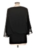 MSK Black 3/4 Sleeve Blouse Size L (estimated) - photo 2