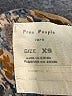 Free People 100% Cotton Tan Trenchcoat Size XS - photo 6