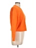 Unbranded Solid Orange Pullover Sweater Size L - photo 4