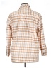 Billabong Plaid Tan Long Sleeve Button-Down Shirt Size XL - photo 2