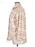 Billabong Plaid Tan Long Sleeve Button-Down Shirt Size XL - photo 5