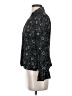 Norton McNaughton 100% Polyester Black Long Sleeve Blouse Size S - photo 5