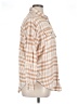 Billabong Plaid Tan Long Sleeve Button-Down Shirt Size XL - photo 4