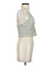 Shein Green Sleeveless Top Size 4 - photo 4