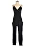 Shein Solid Black Jumpsuit Size 6 - photo 1