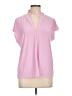 Buffalo by David Bitton Pink Short Sleeve Top Size L - photo 1