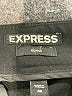 Express Solid Black Dress Pants Size 4R - photo 6