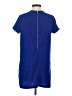 Forever 21 100% Polyester Solid Blue Casual Dress Size S - photo 2