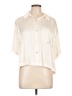 Assorted Brands Ivory Short Sleeve Blouse Size L (estimated) - photo 1