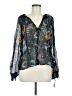 Ulla Johnson Black Long Sleeve Silk Top Size 6 - photo 1