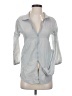 Nike 100% Nylon Silver Raincoat Size XS - photo 1