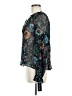 Ulla Johnson Black Long Sleeve Silk Top Size 6 - photo 5