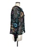 Ulla Johnson Black Long Sleeve Silk Top Size 6 - photo 4