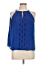 Apt. 9 100% Polyester Blue Sleeveless Blouse Size L - photo 1