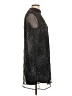 Paper Crane 100% Polyester Stars Silver Cocktail Dress Size L - photo 4