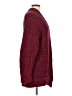 Free People Burgundy Coat Size L - photo 4