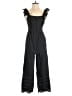 Madewell 100% Cotton Solid Black Jumpsuit Size 4 - photo 1