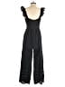 Madewell 100% Cotton Solid Black Jumpsuit Size 4 - photo 2